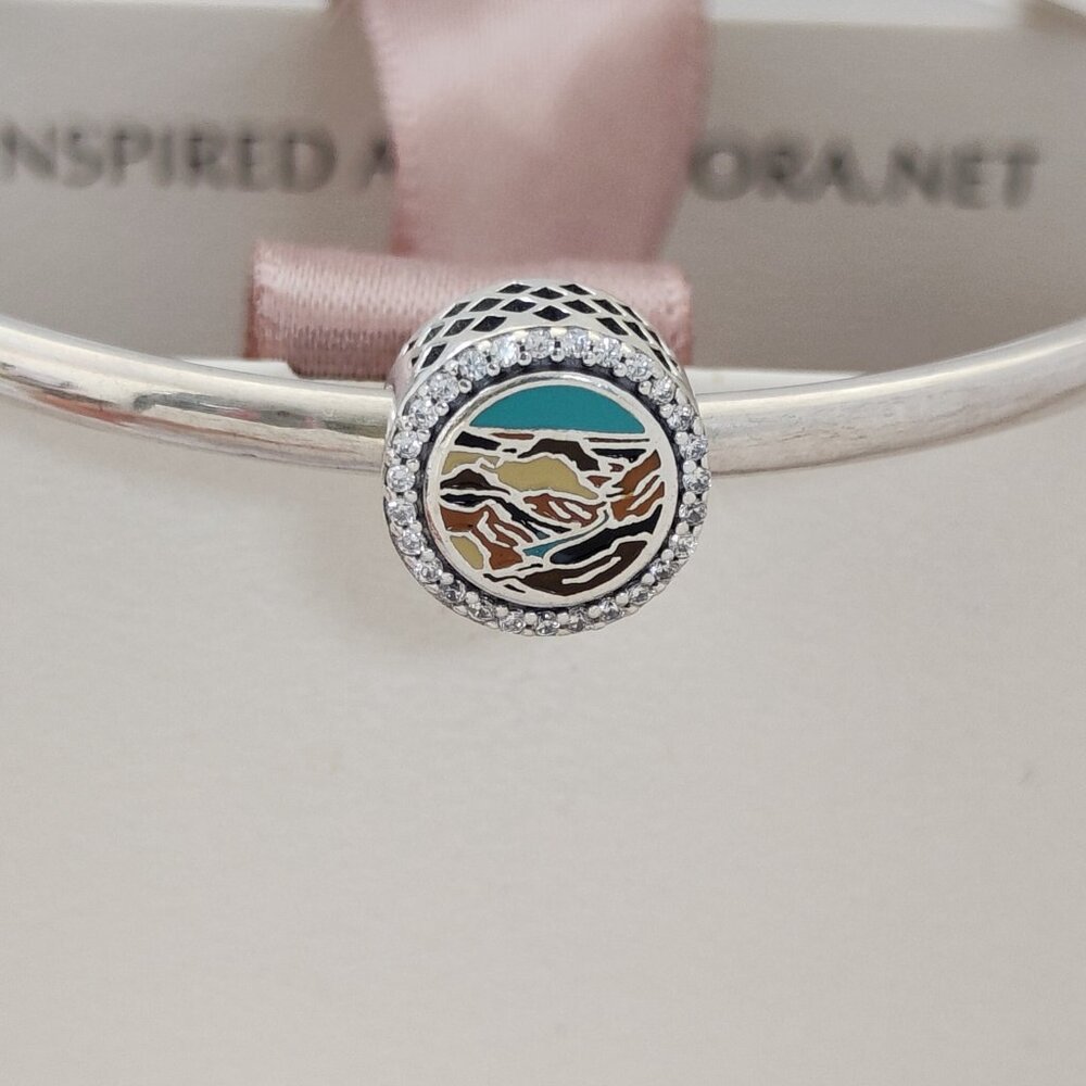 Pandora Grand Canyon View of a Lifetime Exclusive Bead Charm S925 Silver